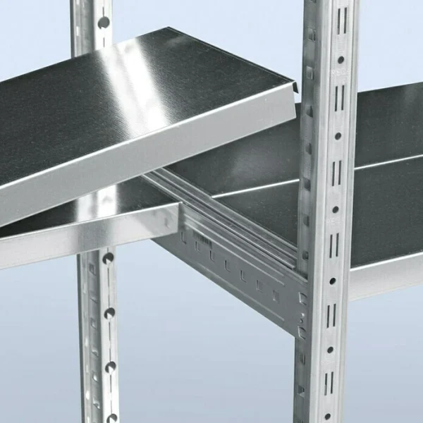 BAUHAUS Scholz Metall-Lagerregal Grundelement Länge: 600 Mm, Breite: 1.250 Mm, Höhe: 3.000 Mm, Traglast: 180 Kg/Boden, Anzahl Böden: 7 Stk. 3