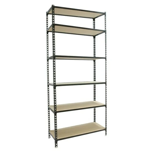 BAUHAUS Simonrack Maderclick Metallregal Mega Plus L X B X H: 40 X 120 X 250 Cm, Traglast: 150 Kg/Boden, Anzahl Böden: 6 Stk., Stecken, Anthrazitgrau 1