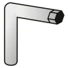 BAUHAUS Scholz System Steckschlüssel Metall 14