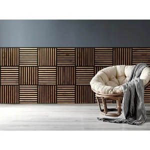 BAUHAUS Holzpaneel Linea Raw Kiefer, Light, 760 X 380 Mm, Stärke: 30 Mm, 2 Paneele 9