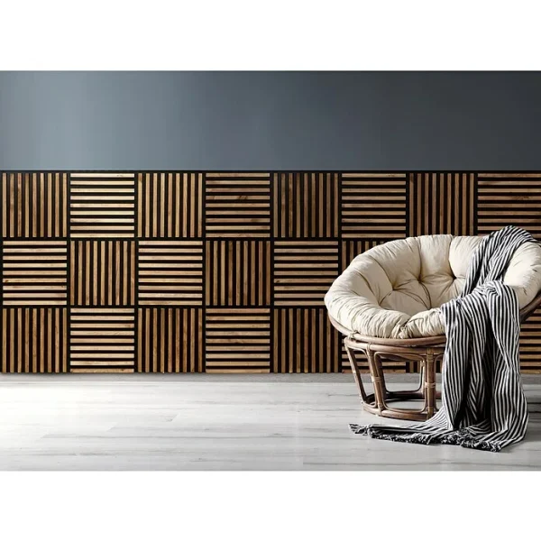 BAUHAUS Holzpaneel Linea Raw Kiefer, Light, 760 X 380 Mm, Stärke: 30 Mm, 2 Paneele 4