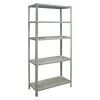 BAUHAUS Simonrack Simonclick Metallregal L X B X H: 30 X 80 X 180 Cm, Traglast: 150 Kg/Boden, Anzahl Böden: 5 Stk., Stecken, Grau 16