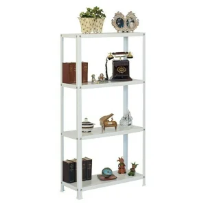 BAUHAUS Simonrack Homeclassic Metallregal L X B X H: 30 X 80 X 160 Cm, Traglast: 100 Kg/Boden, Anzahl Böden: 4 Stk., Schrauben, Weiß 8