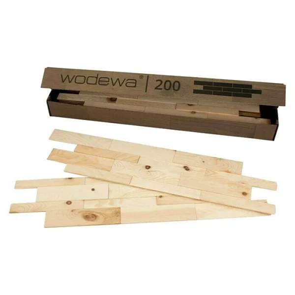 BAUHAUS Wodewa Holzpaneel Design Zirbe 700 X 160 Mm, Stärke: 2 Mm – 6 Mm, 1 Matte 3