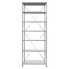 BAUHAUS Scholz Metall-Lagerregal Grundelement Länge: 200 Mm, Breite: 850 Mm, Höhe: 3.000 Mm, Traglast: 100 Kg/Boden, Anzahl Böden: 7 Stk. 14
