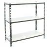 BAUHAUS Simonrack Simonclick Metallregal Mega L X B X H: 30 X 120 X 90 Cm, Traglast: 180 Kg/Boden, Anzahl Böden: 3 Stk., Stecken, Anthrazit/Weiß 7