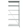 BAUHAUS Scholz Metall-Lagerregal Anbauelement Länge: 600 Mm, Breite: 810 Mm, Höhe: 2.280 Mm, Traglast: 260 Kg/Boden, Anzahl Böden: 6 Stk. 13