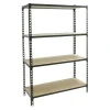 BAUHAUS Simonrack Maderclick Metallregal Mega Plus L X B X H: 30 X 120 X 150 Cm, Traglast: 150 Kg/Boden, Anzahl Böden: 4 Stk., Stecken, Anthrazitgrau 20