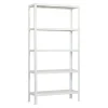 BAUHAUS Simonrack Homeclick Metallregal Mini L X B X H: 30 X 80 X 180 Cm, Traglast: 150 Kg/Boden, Anzahl Böden: 5 Stk., Weiß 16